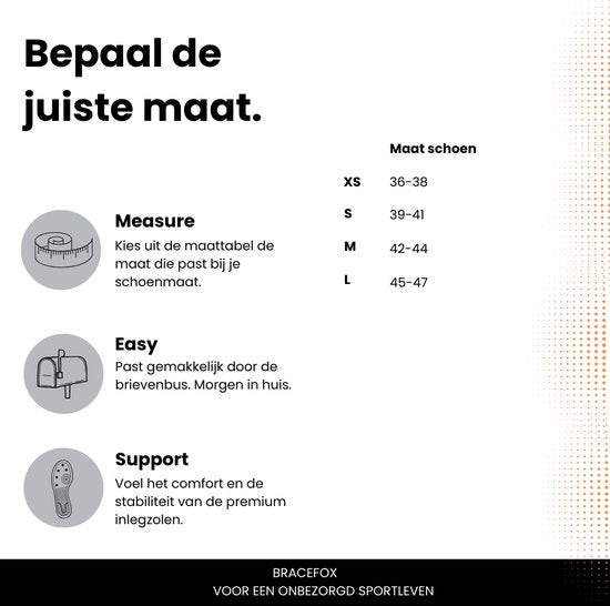 Bracefox® Hielspoor zooltjes ‘ErgoSole’